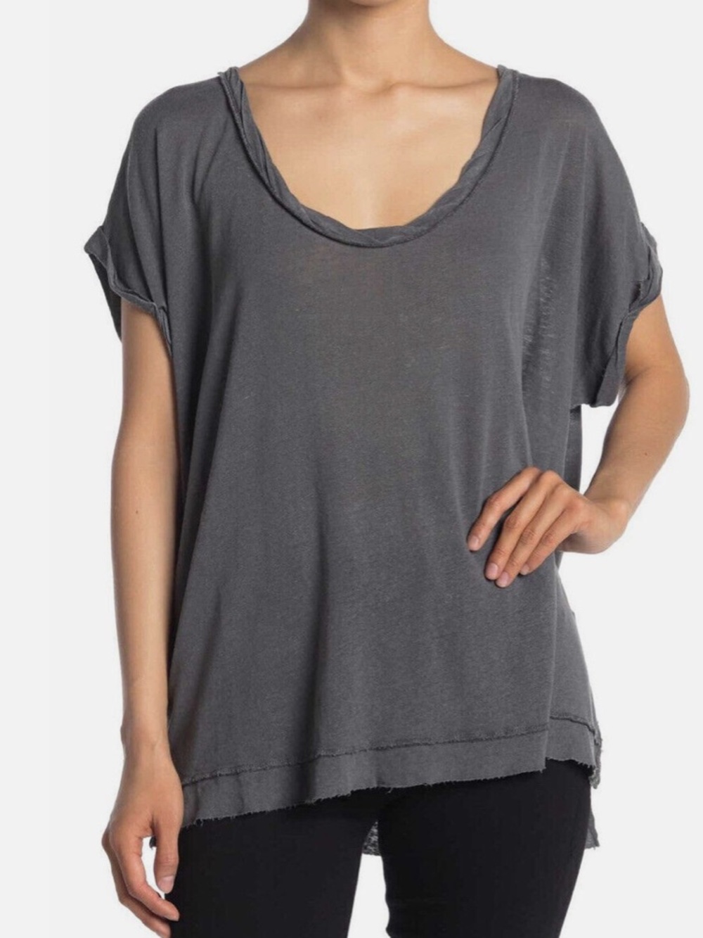 Free People We The Free Under The Sun Linen Blend Shirt Women’s XS